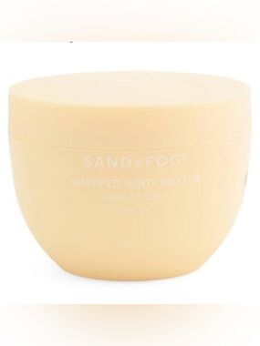 ❗️SAND + FOG Brand NEW Vanilla Cake Whipped Body Butter 8.47 oz/240g